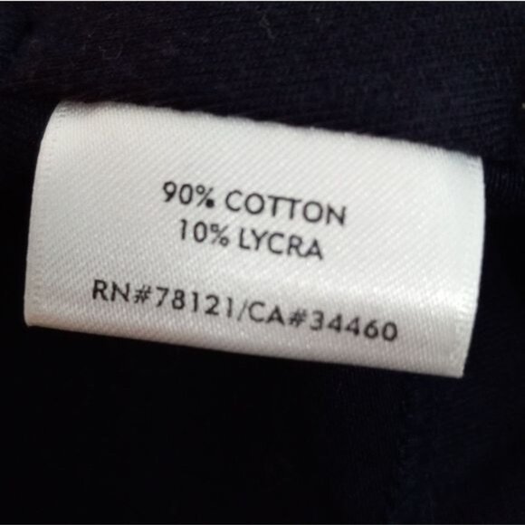 Eileen Fisher Size S Open Front Navy Blue Cardigan Jacket Cotton Lycra Blend - Picture 8 of 9